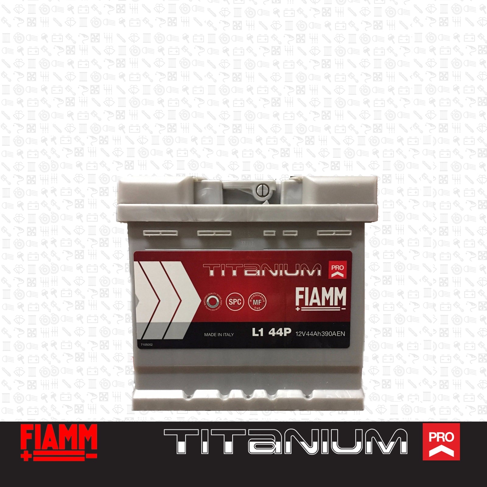 Esterno Parte Come Batterie Auto Fiamm Mercante Inattivo Scoraggiare - Foto 7