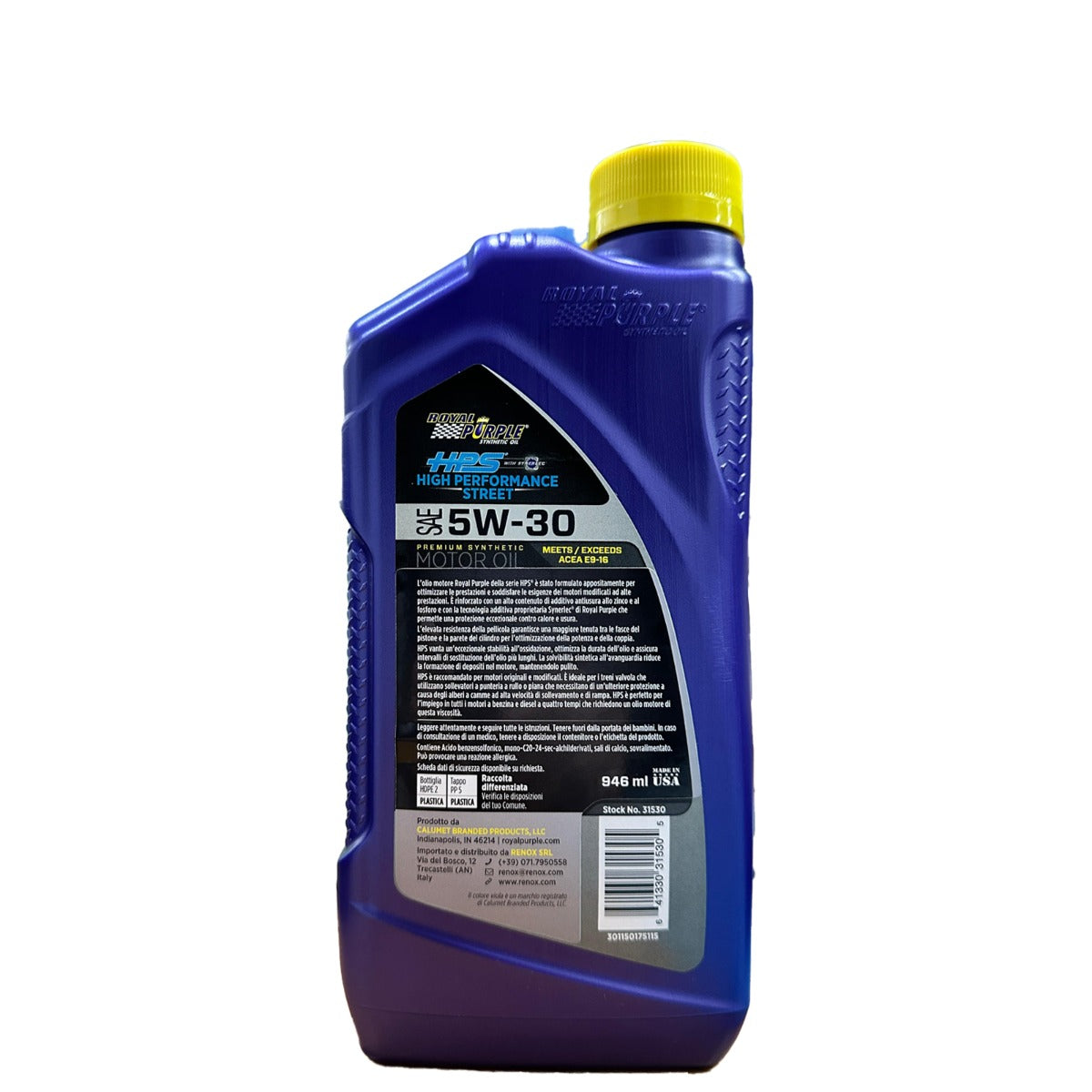 Olio Essenziale Olio Motore Sintetico HPS 5W30 Royal Purple Alto Rendimento, Per Benzina E Diesel, Confezione Da 6 Olio Motore Sintetico Royal Purple 5W30 - Foto 6